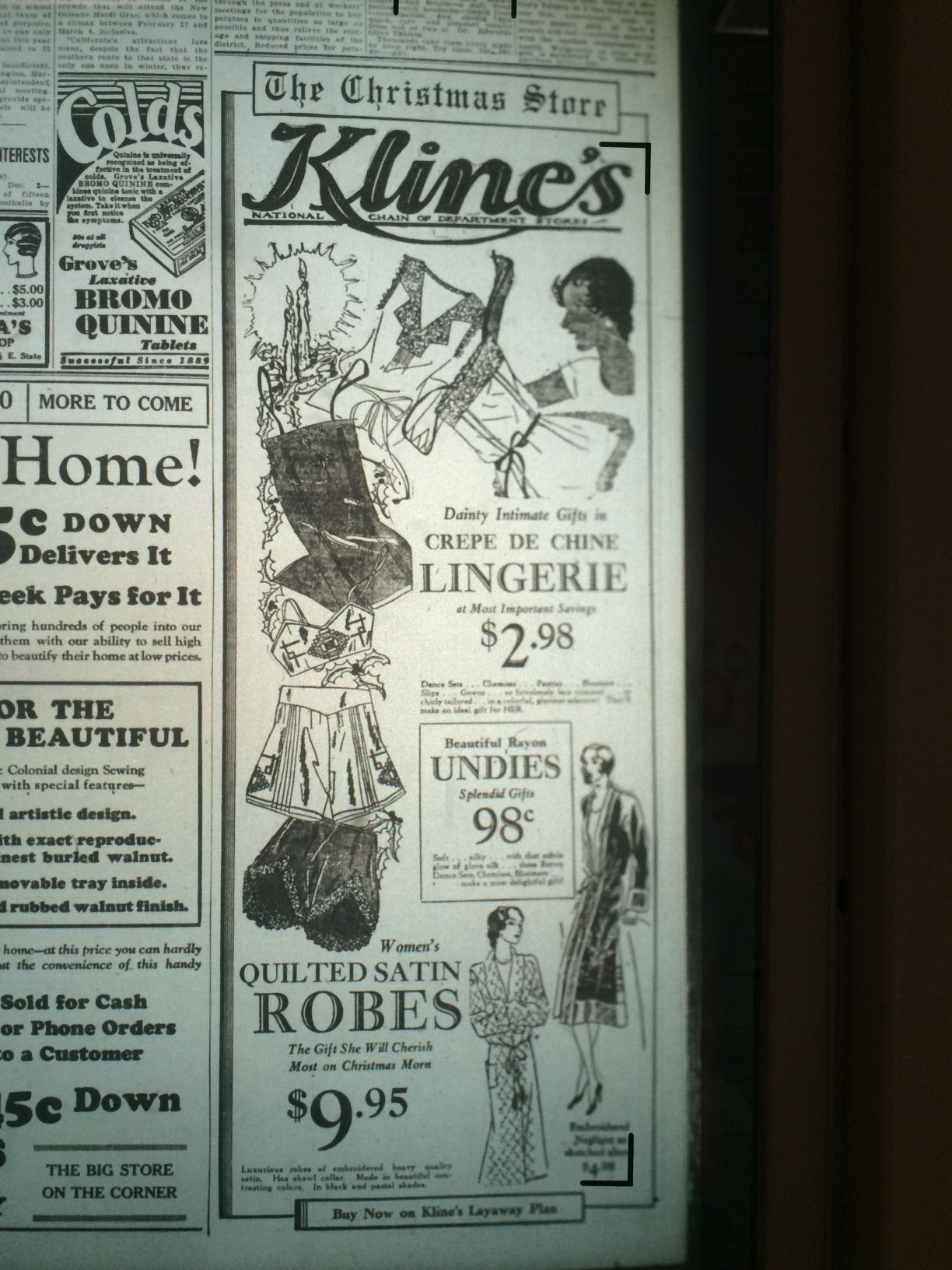 Christmas 1929